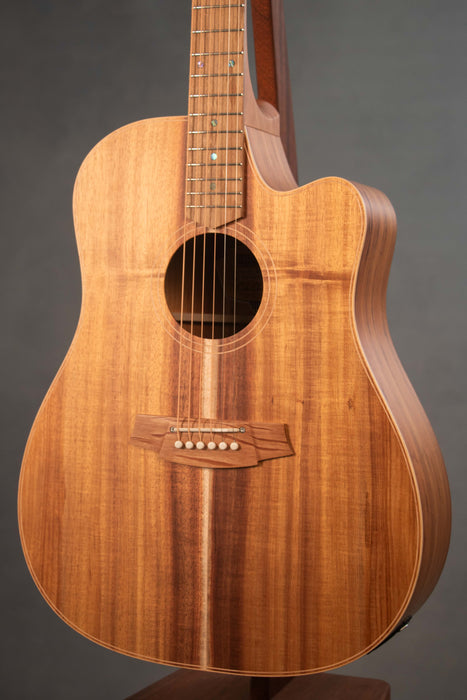 Cole Clark FL2EC-BLBL Touring Series Dreadnought Acoustic Electric Guitar - 250939733