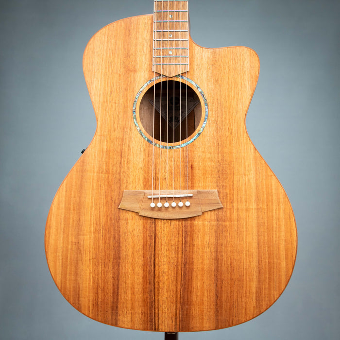 Cole Clark SAN1EC-BLBL Studio Series Grand Auditorium Acoustic Electric Guitar - 26012898