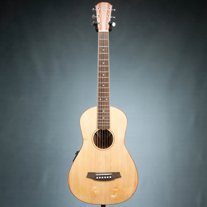 Cole Clark SP1E-BM Studio Series Parlor Bunya / Queensland Maple Acoustic Electric Guitar - 2603119