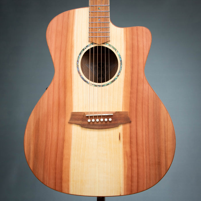 Cole Clark SAN1EC-RDM Studio Series Grand Auditorium Acoustic Electric Guitar - 26033119
