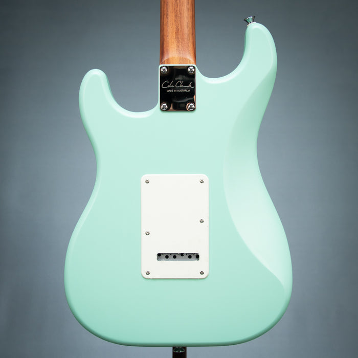 Cole Clark Hollow Baby HSS - Surf Green - Cream Pickguard - 2604-192