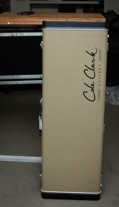 Cole Clark Culprit 3 HH - White - Tortoise Shell Pickguard - 2605-115