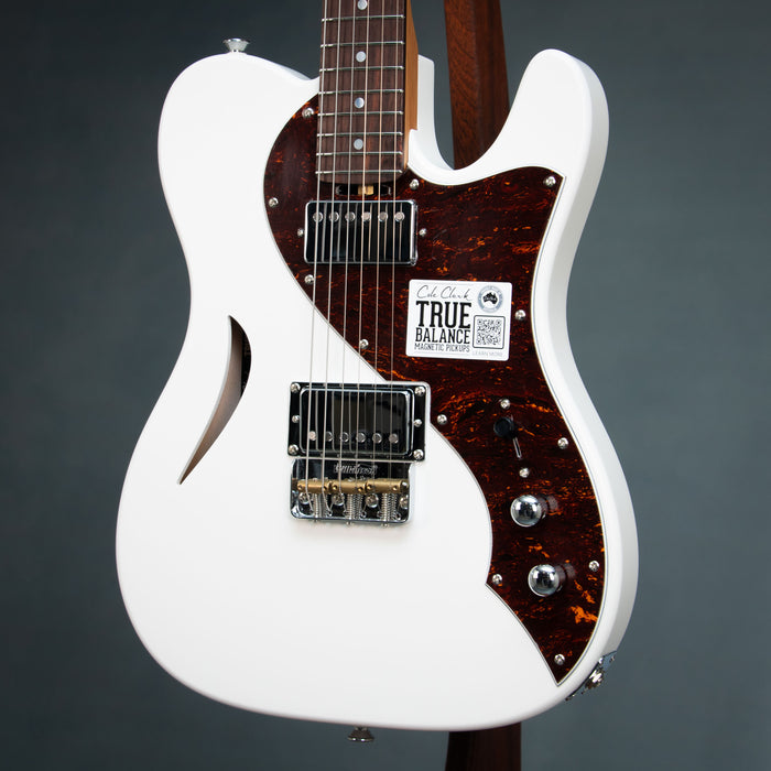 Cole Clark Culprit 3 HH - White - Tortoise Shell Pickguard - 2605-115