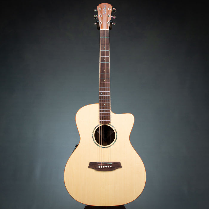Cole Clark SAN1EC-SR Studio Series Grand Auditorium Acoustic Electric Guitar - 26052869