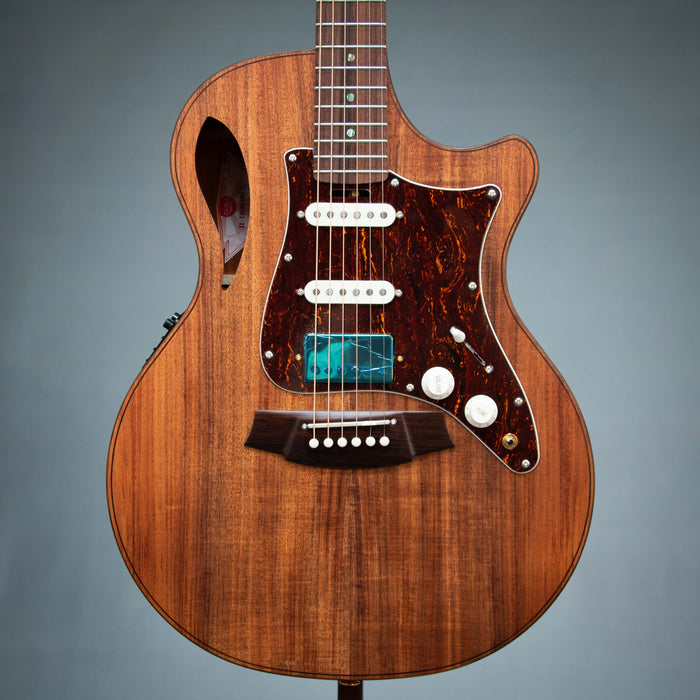 Cole Clark TL2EC-BLBL-HSS Touring Series True Hybrid Acoustic-Electric Guitar - 260611898