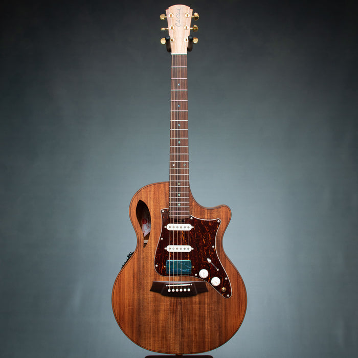 Cole Clark TL2EC-BLBL-HSS Touring Series True Hybrid Acoustic-Electric Guitar - 260611898