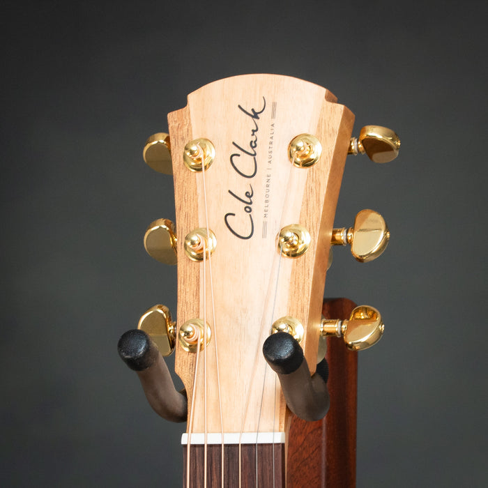 Cole Clark AN2EC-BLBL-HUM Touring Series Grand Auditorium Acoustic Electric Guitar - 260611997