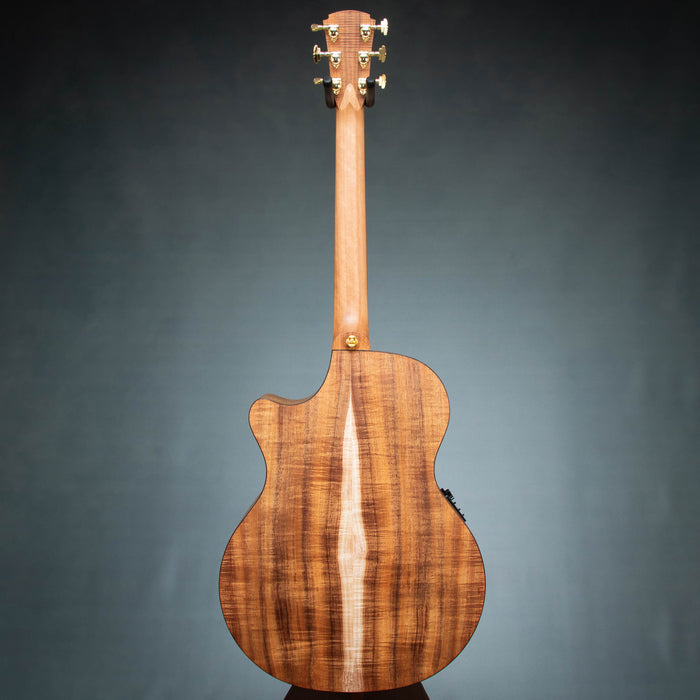 Cole Clark AN3EC-BLBLE Touring Series Grand Auditorium Acoustic Electric Guitar - 260612316
