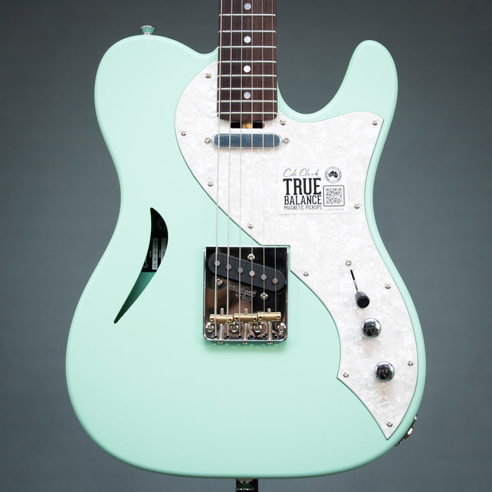 Cole Clark Culprit 3 SS - Surf Green - Mother of Pearl Pickguard - 2606160