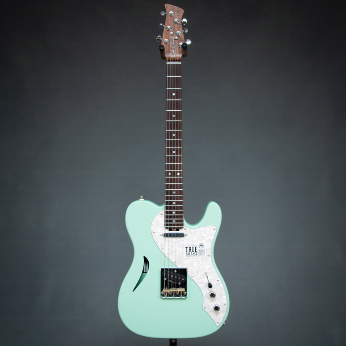 Cole Clark Culprit 3 SS - Surf Green - Mother of Pearl Pickguard - 2606160