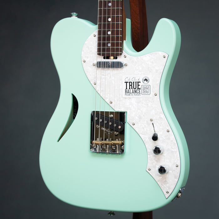 Cole Clark Culprit 3 SS - Surf Green - Mother of Pearl Pickguard - 2606160