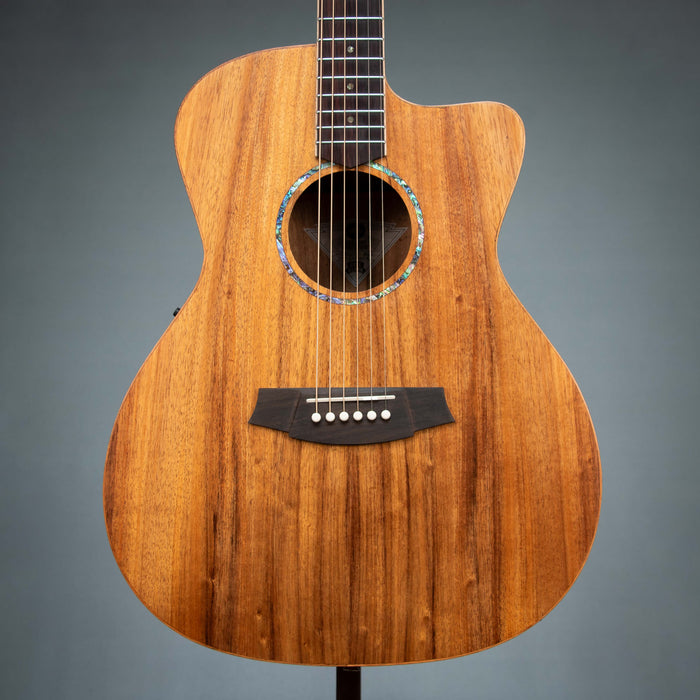 Cole Clark SAN1EC-BLBL Studio Series Grand Auditorium Acoustic Electric Guitar - 26094012