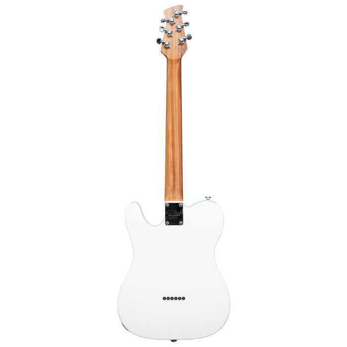 Cole Clark Culprit 3 HH - White - Tortoise Shell Pickguard
