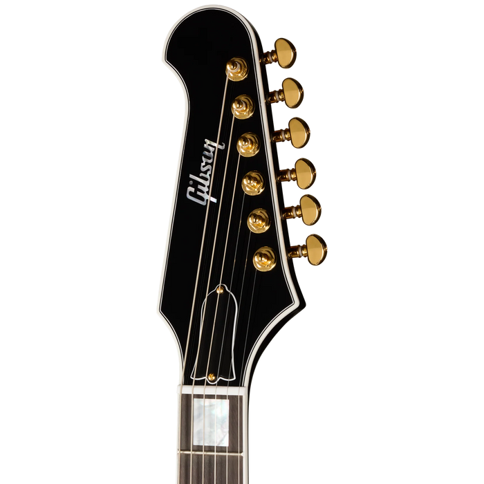 Gibson Firebird Custom W/bound Head Veneer Electric Guitar - Ebony