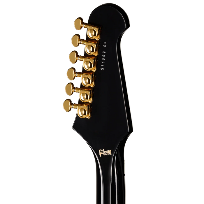 Gibson Firebird Custom W/bound Head Veneer Electric Guitar - Ebony