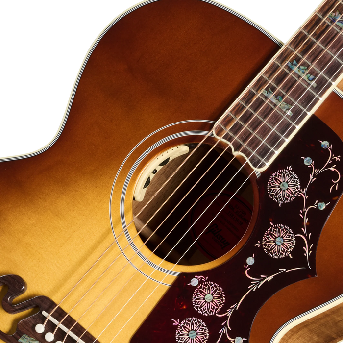 Gibson Custom SJ200 Elegant Koa Acoustic Guitar - Honey Burst
