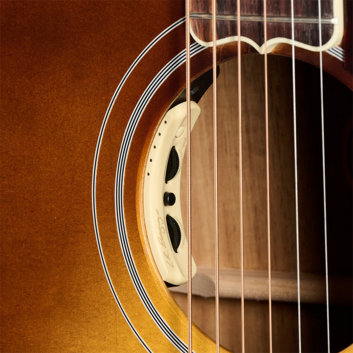 Gibson Custom SJ200 Elegant Koa Acoustic Guitar - Honey Burst