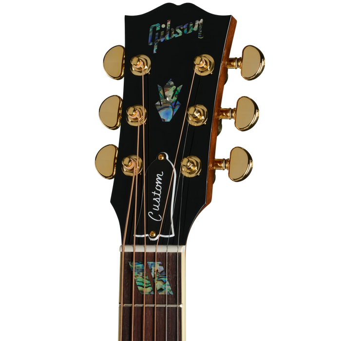 Gibson Custom Hummingbird Elegant Koa Acoustic Guitar - Honey Burst
