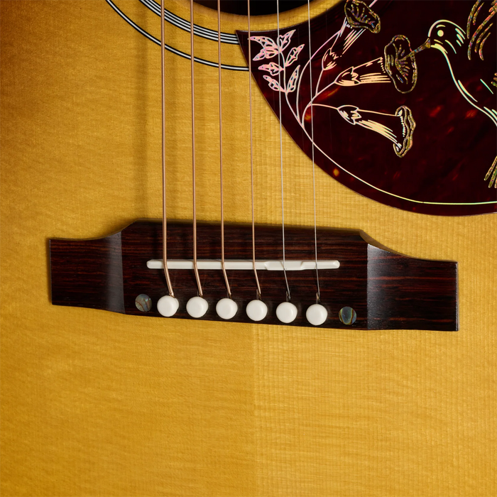 Gibson Custom Hummingbird Elegant Koa Acoustic Guitar - Honey Burst