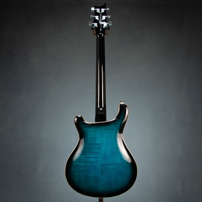 PRS SE Hollowbody II Piezo w/Case - Peacock Blue Burst - Preowned