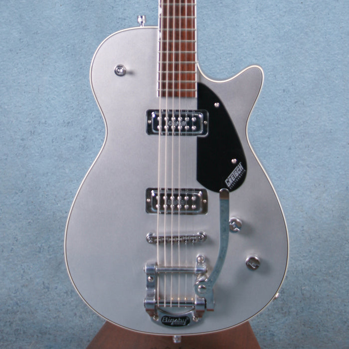 Gretsch G5260T Electromatic Jet Baritone w/Bigsby Electric Guitar - Airline Silver - Preowned