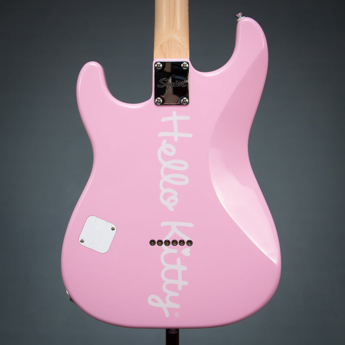 Squier Limited Edition Hello Kitty Stratocaster w/Bag - Pink - Preowned