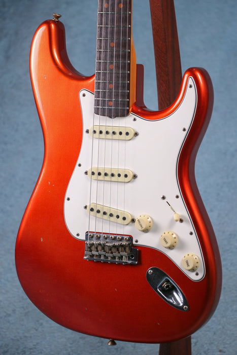 Fender Custom Shop 1964 Stratocaster Journeyman Relic - Super Faded Aged Candy Apple Red - Preowned