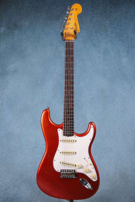 Fender Custom Shop 1964 Stratocaster Journeyman Relic - Super Faded Aged Candy Apple Red - Preowned