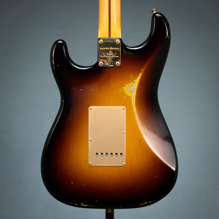 Fender Custom Shop 2019 1957 Stratocaster Relic/Closet Classic w/Case - Faded Aged Wide Fade 2 Tone Sunburst - Preowned