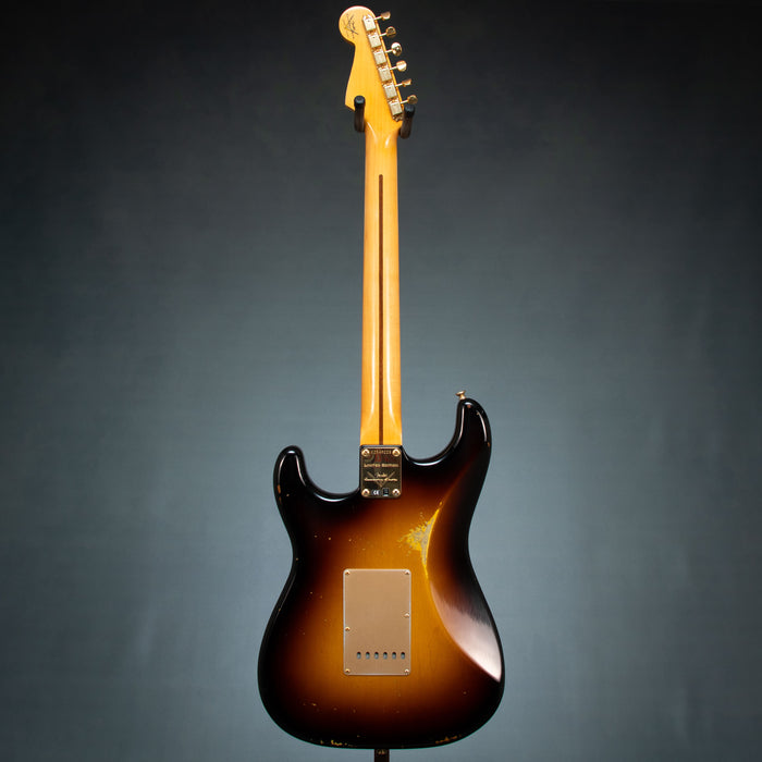 Fender Custom Shop 2019 1957 Stratocaster Relic/Closet Classic w/Case - Faded Aged Wide Fade 2 Tone Sunburst - Preowned