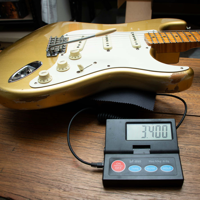 Fender Custom Shop 2019 Limited 1956 Stratocaster Relic w/Case - Aged Aztec Gold - Preowned