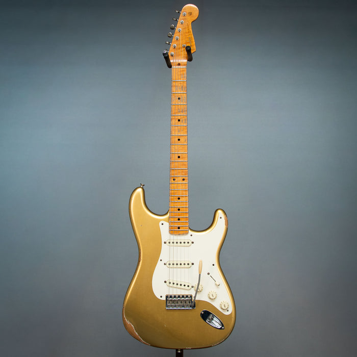 Fender Custom Shop 2019 Limited 1956 Stratocaster Relic w/Case - Aged Aztec Gold - Preowned