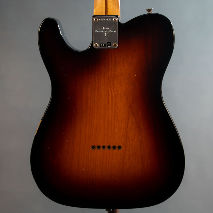 Fender Custom Shop 1956 Telecaster Journeyman Relic w/Case - Wide Fade 2-Colour Sunburst - Preowned