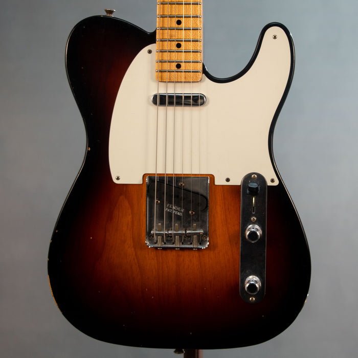 Fender Custom Shop 1956 Telecaster Journeyman Relic w/Case - Wide Fade 2-Colour Sunburst - Preowned