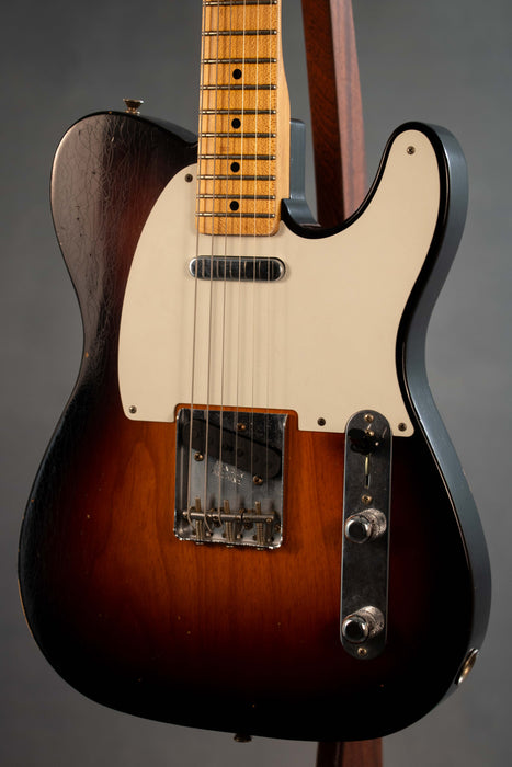 Fender Custom Shop 1956 Telecaster Journeyman Relic w/Case - Wide Fade 2-Colour Sunburst - Preowned