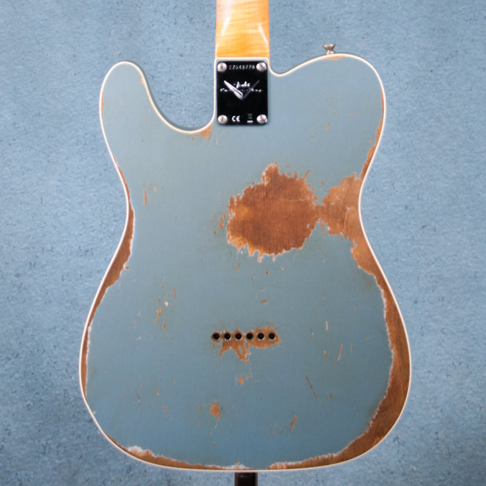 Fender Custom Shop 1964 Telecaster Custom Heavy Relic - Aged Ice Blue Metallic - Preowned