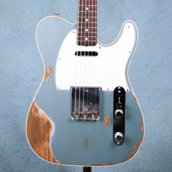 Fender Custom Shop 1964 Telecaster Custom Heavy Relic - Aged Ice Blue Metallic - Preowned