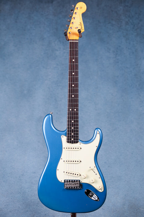 Fender Custom Shop 1963 Journeyman Stratocaster Electric Guitar w/Case - Aged Lake Placid Blue - Preowned