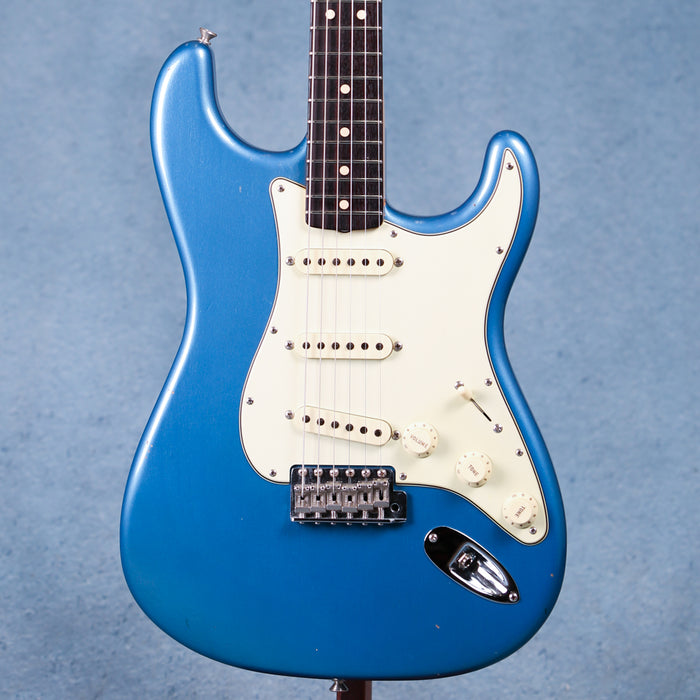 Fender Custom Shop 1963 Journeyman Stratocaster Electric Guitar w/Case - Aged Lake Placid Blue - Preowned