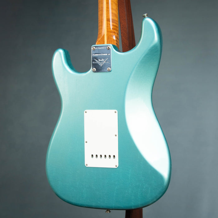 Fender Custom Shop 2023 Limited Edition Roasted Pine Stratocaster Lush Closet Classic w/Case - Aged Teal Green Metallic - Preowned