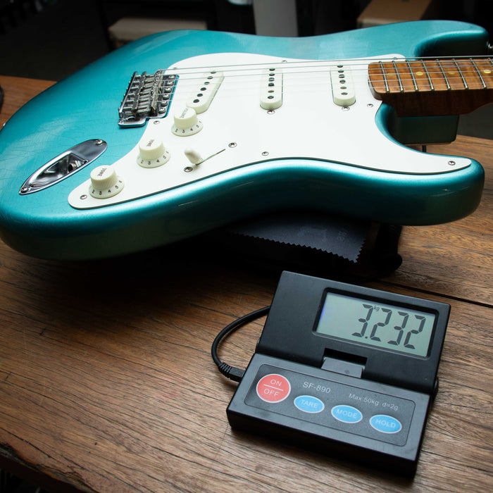 Fender Custom Shop 2023 Limited Edition Roasted Pine Stratocaster Lush Closet Classic w/Case - Aged Teal Green Metallic - Preowned
