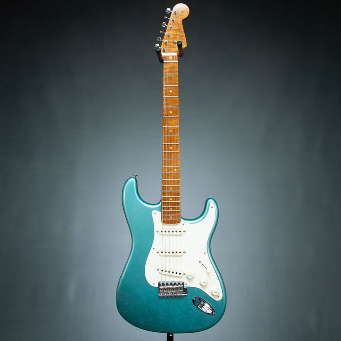 Fender Custom Shop 2023 Limited Edition Roasted Pine Stratocaster Lush Closet Classic w/Case - Aged Teal Green Metallic - Preowned