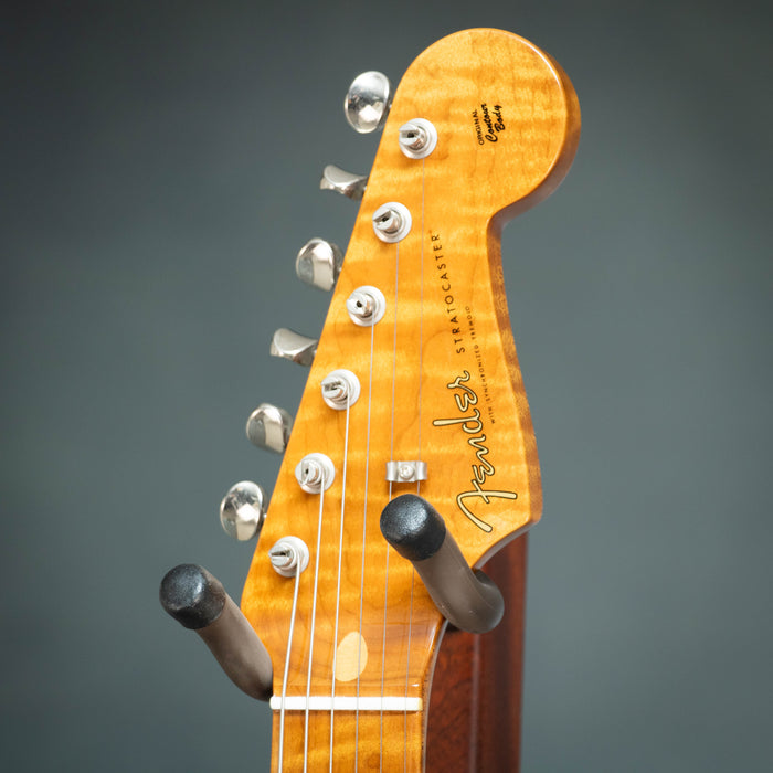 Fender Custom Shop 2023 Limited Edition Roasted Pine Stratocaster Lush Closet Classic w/Case - Aged Teal Green Metallic - Preowned