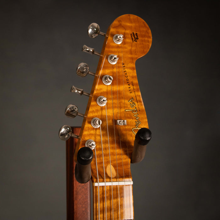Fender Custom Shop 2023 Limited Edition Roasted Pine Stratocaster Lush Closet Classic w/Case - Aged Teal Green Metallic - Preowned
