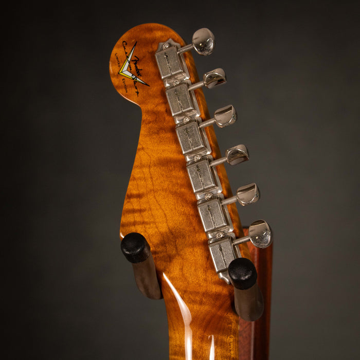 Fender Custom Shop 2023 Limited Edition Roasted Pine Stratocaster Lush Closet Classic w/Case - Aged Teal Green Metallic - Preowned