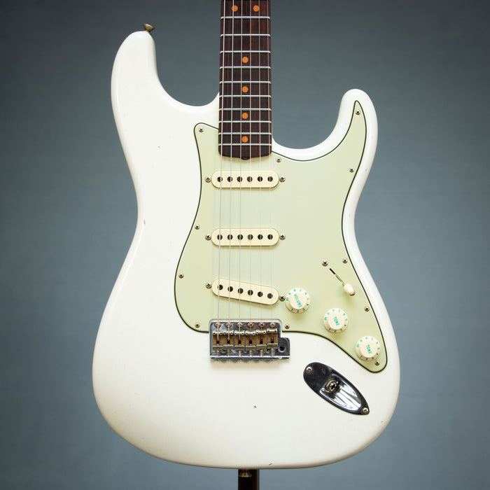 Fender Custom Shop 2023 1964 Stratocaster Journeyman Relic w/Case - Aged Olympic White - Preowned