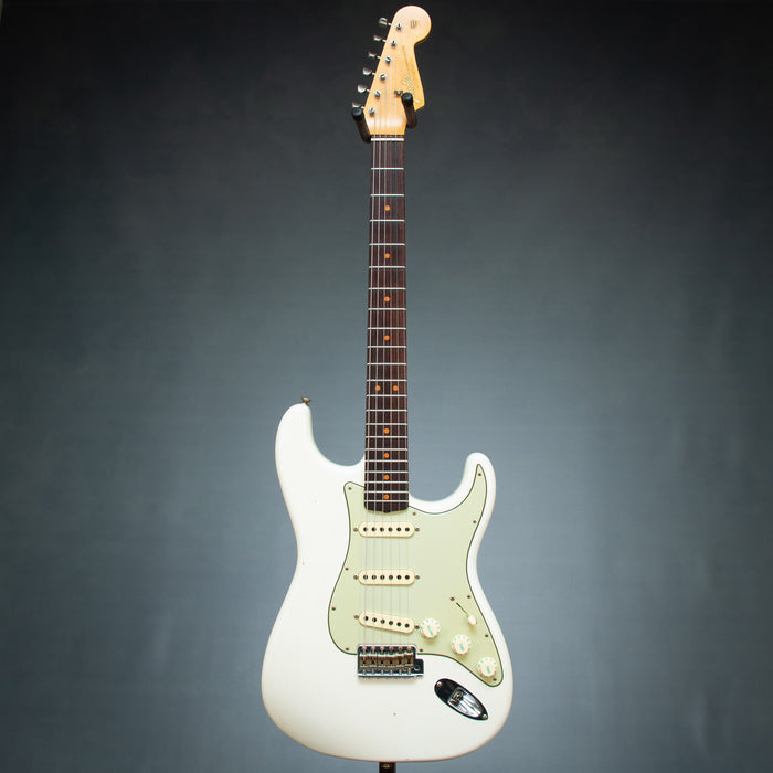 Fender Custom Shop 2023 1964 Stratocaster Journeyman Relic w/Case - Aged Olympic White - Preowned