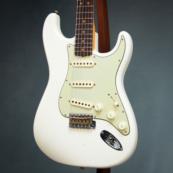 Fender Custom Shop 2023 1964 Stratocaster Journeyman Relic w/Case - Aged Olympic White - Preowned
