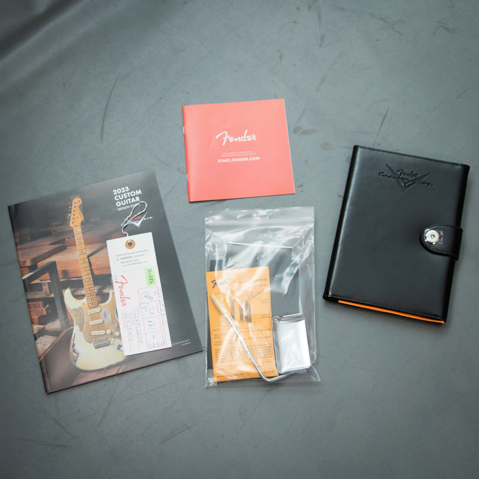 Fender Custom Shop Late 62 Stratocaster Journeyman Relic w/Case - Faded Fiesta Red - Preowned