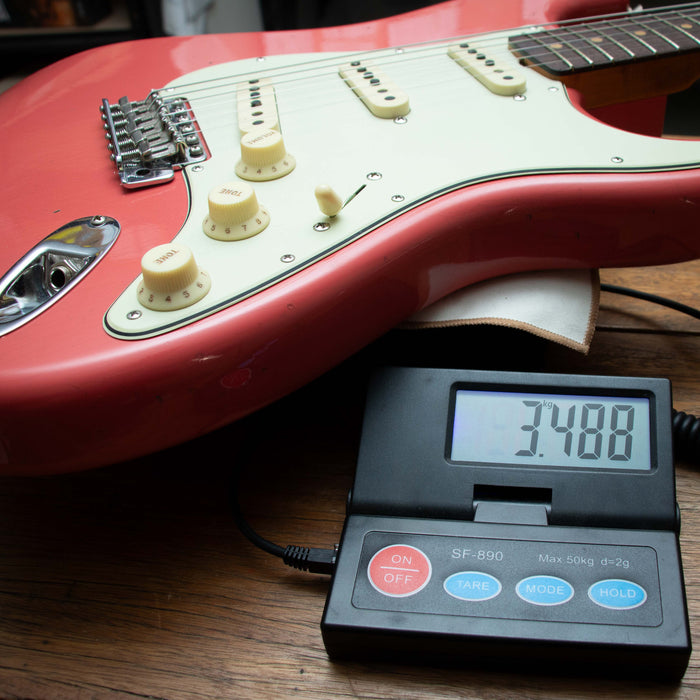 Fender Custom Shop Late 62 Stratocaster Journeyman Relic w/Case - Faded Fiesta Red - Preowned